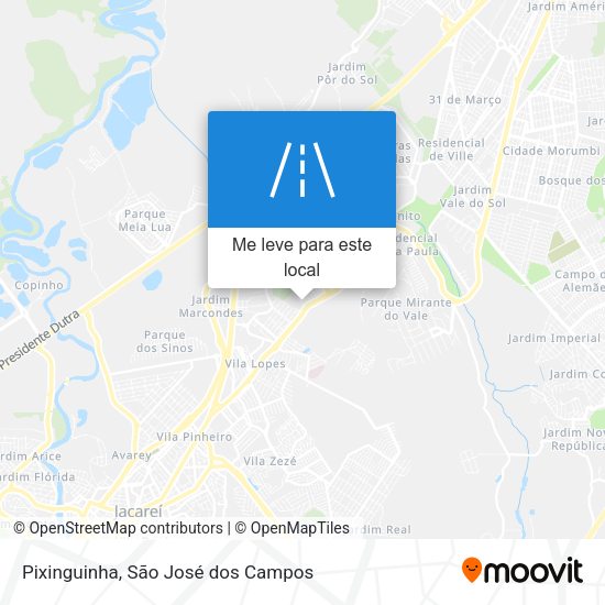 Pixinguinha mapa