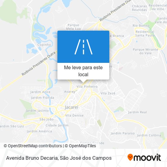 Avenida Bruno Decaria mapa