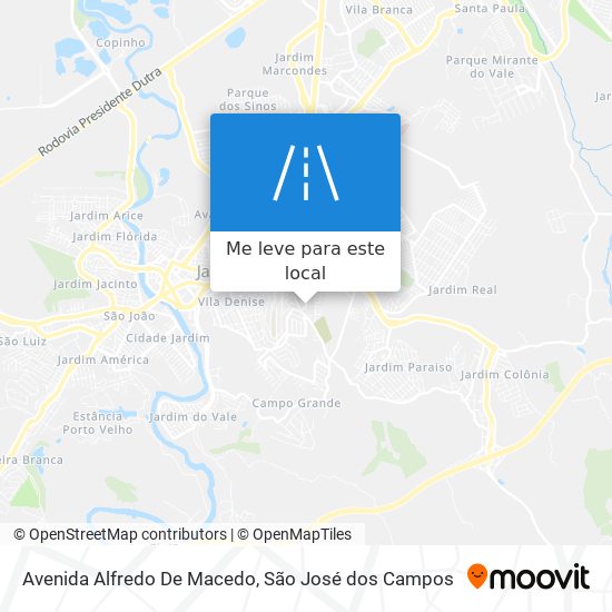 Avenida Alfredo De Macedo mapa