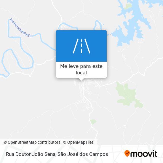 Rua Doutor João Sena mapa