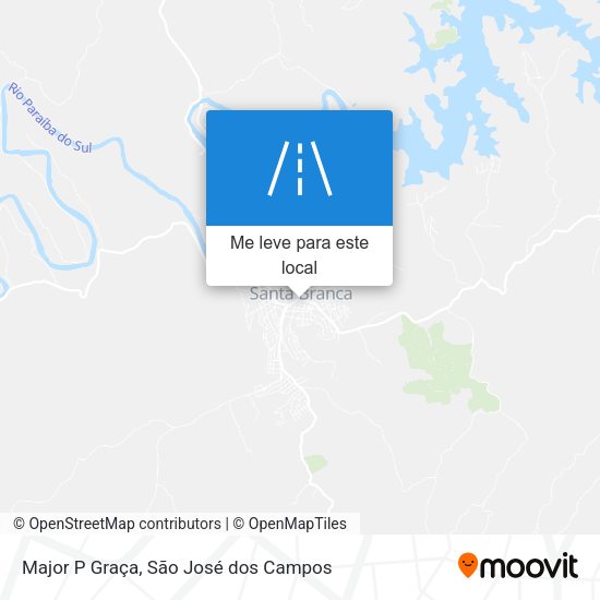 Major P Graça mapa