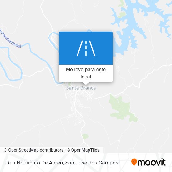 Rua Nominato De Abreu mapa