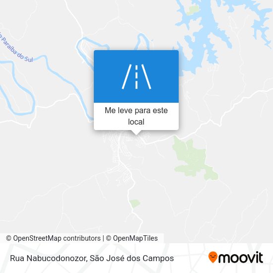 Rua Nabucodonozor mapa