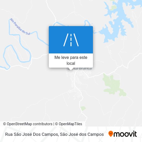 Rua São José Dos Campos mapa