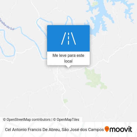 Cel Antonio Francis De Abreu mapa