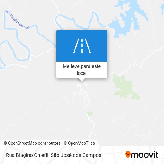 Rua Biagino Chieffi mapa