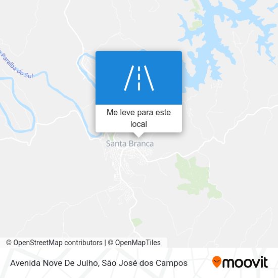 Avenida Nove De Julho mapa