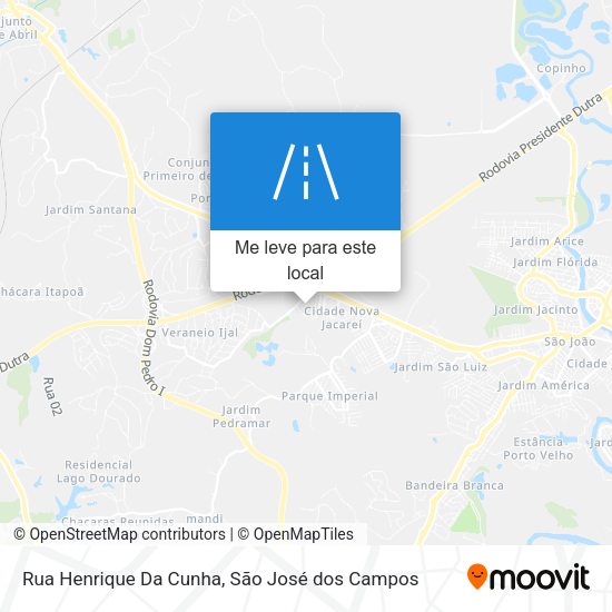 Rua Henrique Da Cunha mapa