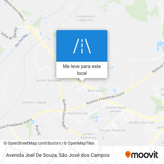 Avenida Joel De Souza mapa