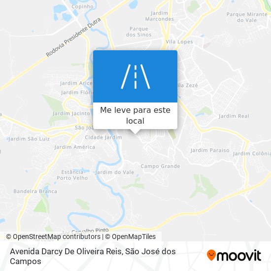 Avenida Darcy De Oliveira Reis mapa