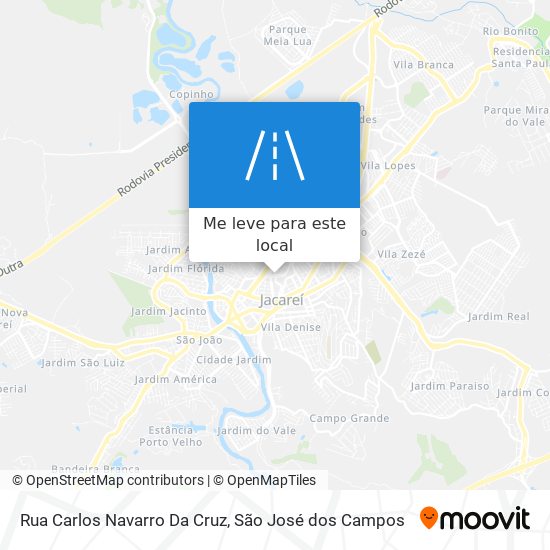 Rua Carlos Navarro Da Cruz mapa