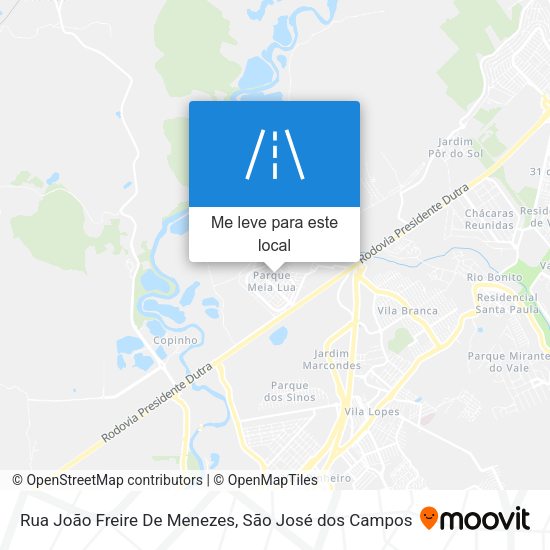 Rua João Freire De Menezes mapa