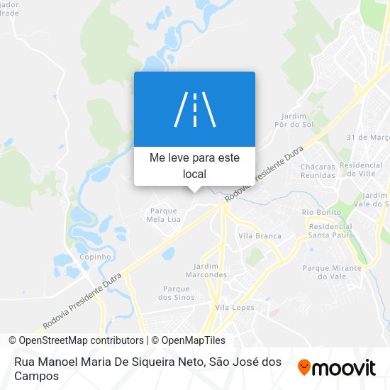 Rua Manoel Maria De Siqueira Neto mapa