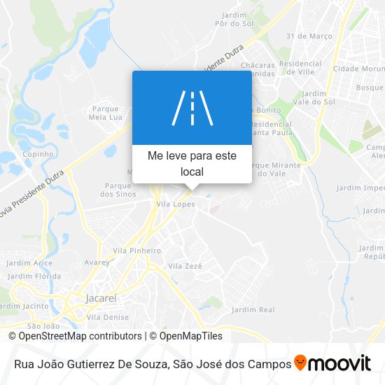 Rua João Gutierrez De Souza mapa