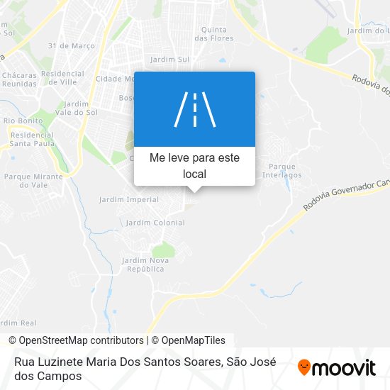 Rua Luzinete Maria Dos Santos Soares mapa