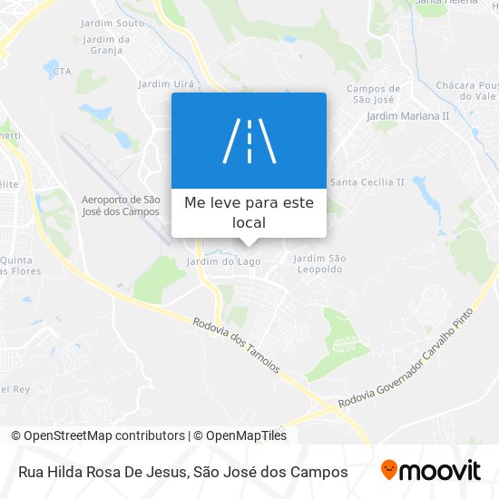 Rua Hilda Rosa De Jesus mapa