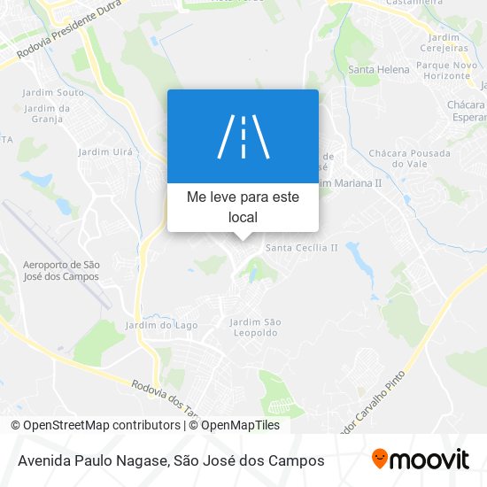 Avenida Paulo Nagase mapa