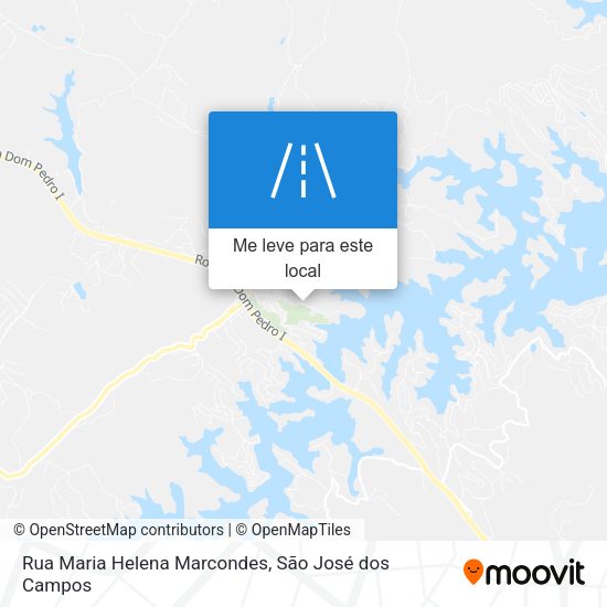 Rua Maria Helena Marcondes mapa