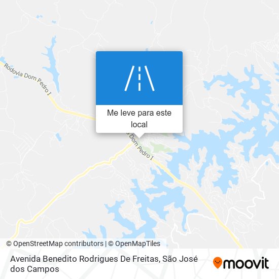 Avenida Benedito Rodrigues De Freitas mapa