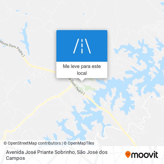 Avenida José Priante Sobrinho mapa