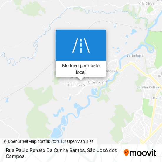 Rua Paulo Renato Da Cunha Santos mapa