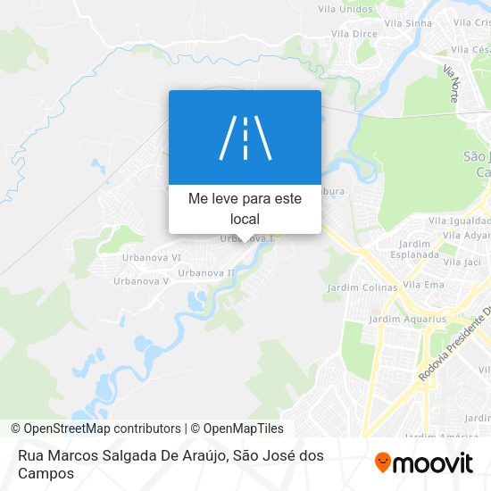 Rua Marcos Salgada De Araújo mapa