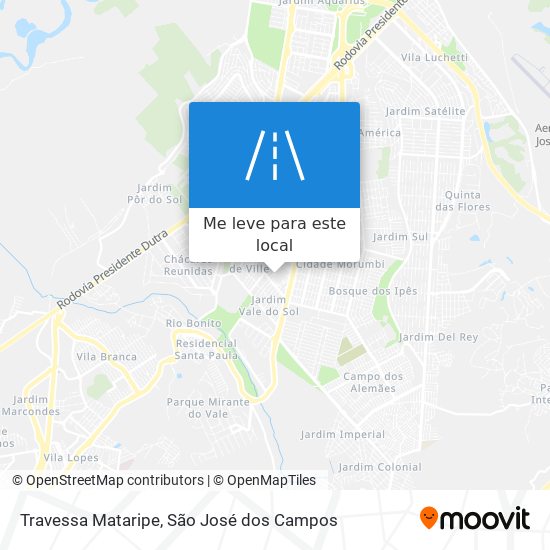 Travessa Mataripe mapa