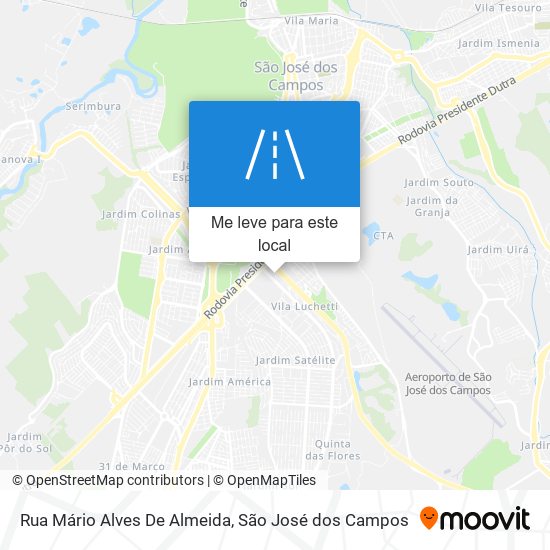 Rua Mário Alves De Almeida mapa