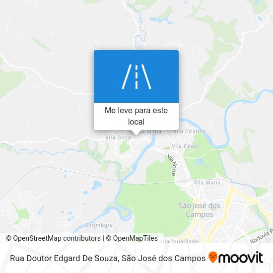 Rua Doutor Edgard De Souza mapa