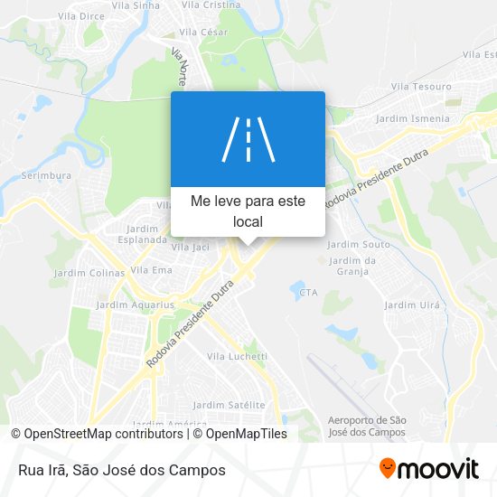 Rua Irã mapa