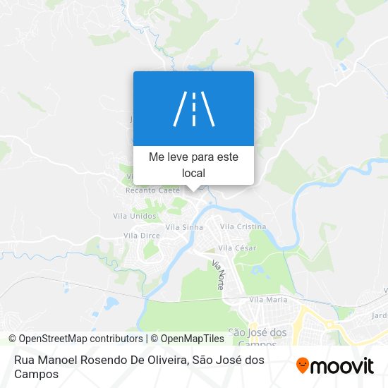 Rua Manoel Rosendo De Oliveira mapa