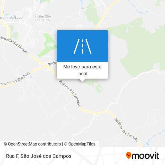 Rua F mapa