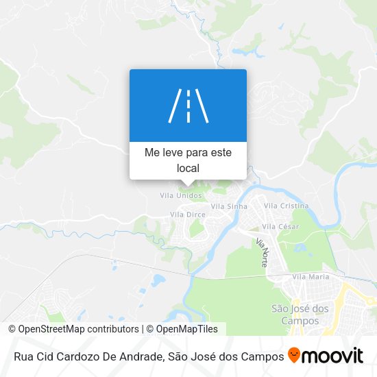 Rua Cid Cardozo De Andrade mapa