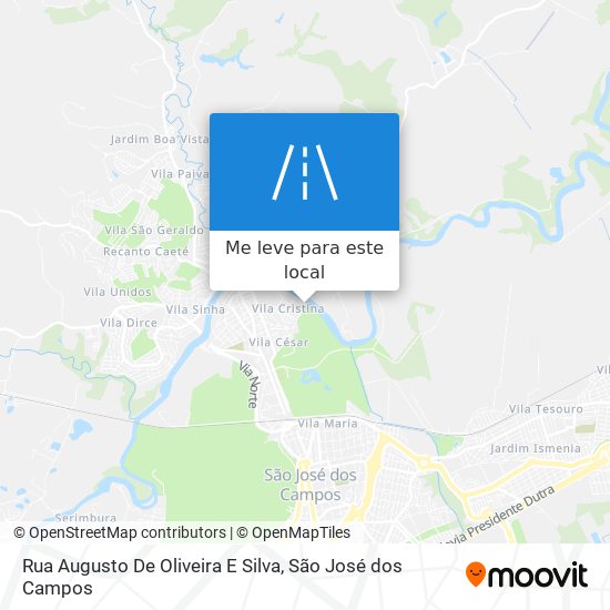 Rua Augusto De Oliveira E Silva mapa