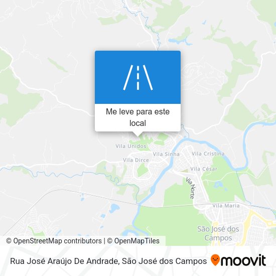 Rua José Araújo De Andrade mapa