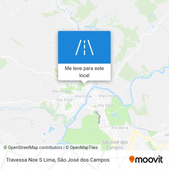 Travessa Noe S Lima mapa