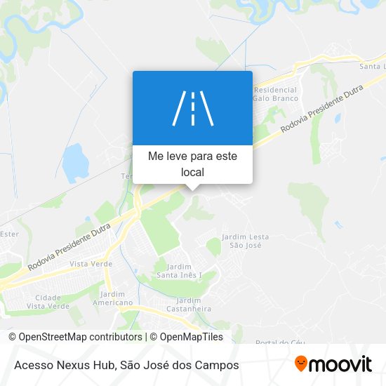 Acesso Nexus Hub mapa