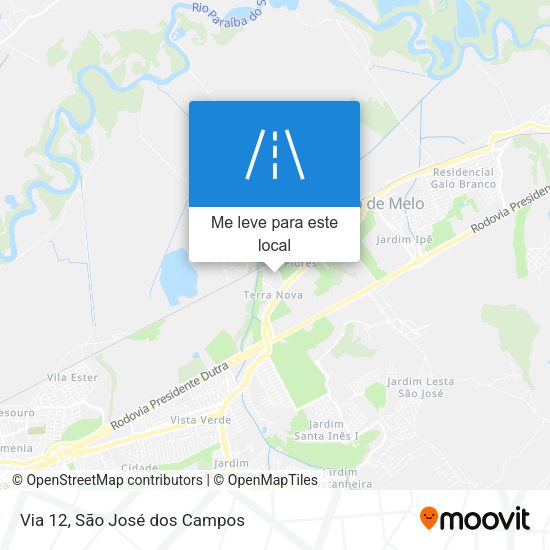 Via 12 mapa