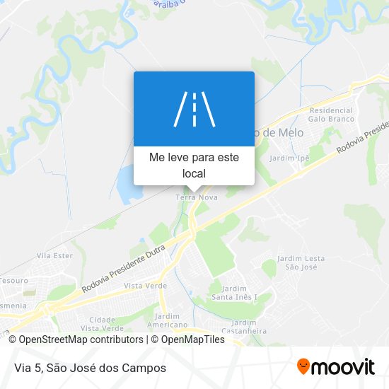 Via 5 mapa