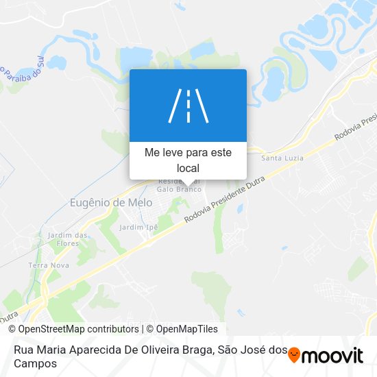 Rua Maria Aparecida De Oliveira Braga mapa