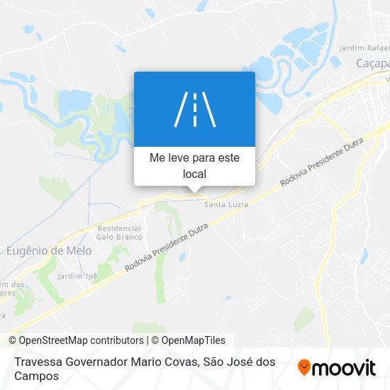 Travessa Governador Mario Covas mapa