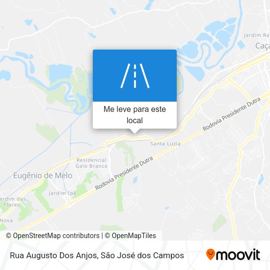 Rua Augusto Dos Anjos mapa