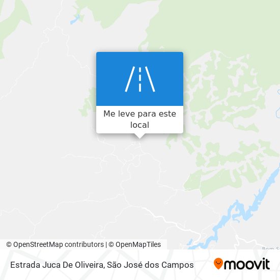 Estrada Juca De Oliveira mapa
