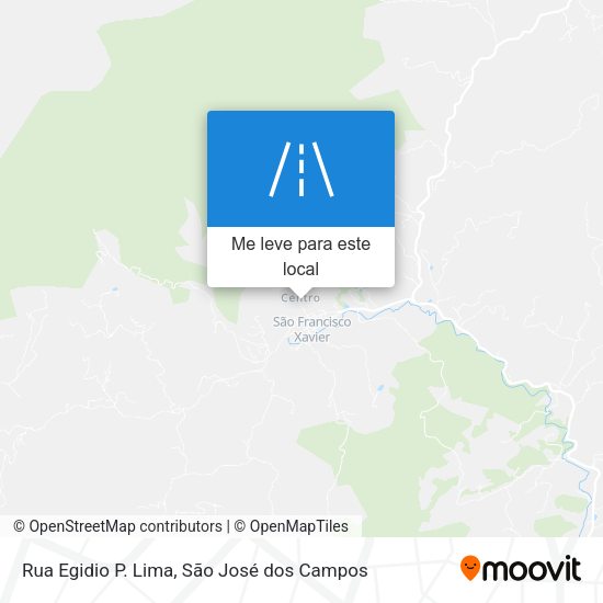 Rua Egidio P. Lima mapa