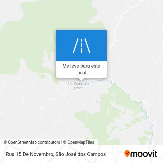 Rua 15 De Novembro mapa