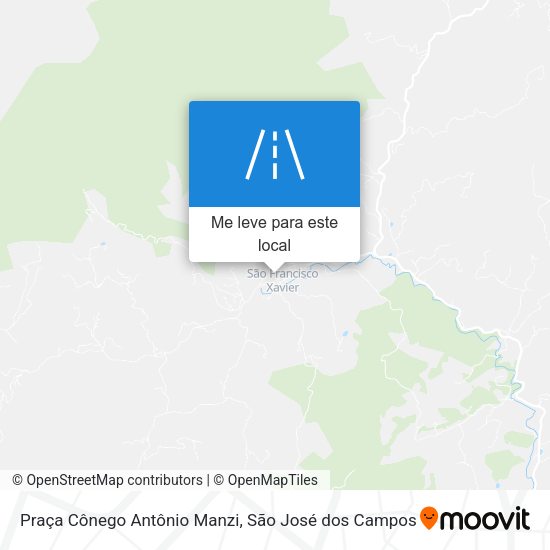 Praça Cônego Antônio Manzi mapa
