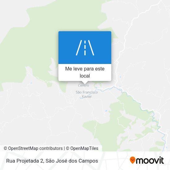 Rua Projetada 2 mapa