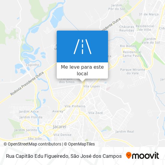 Rua Capitão Edu Figueiredo mapa