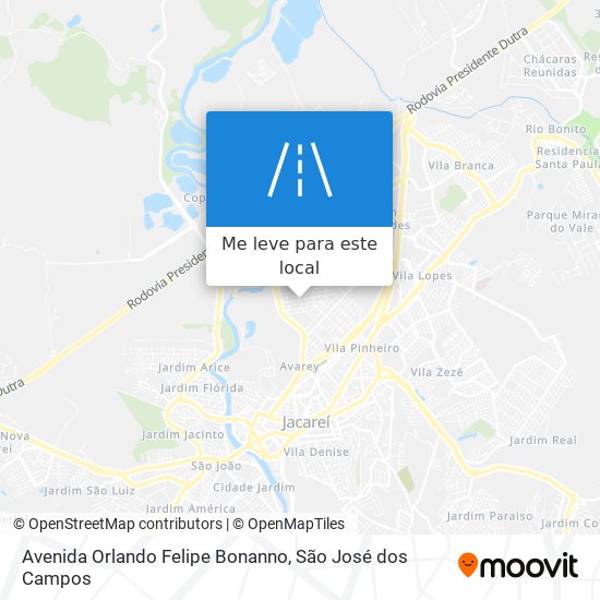 Avenida Orlando Felipe Bonanno mapa