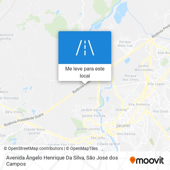 Avenida Ângelo Henrique Da Silva mapa